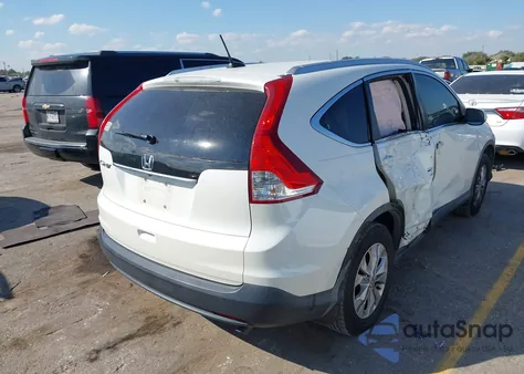 2013 Honda Cr-V Ex-L из США, поврежденный, VIN 5J6RM3H7XDL027235